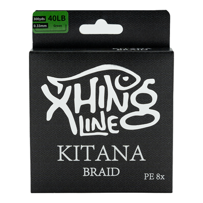 Xhing Line - Kitana PE 8x Braided Line - Green
